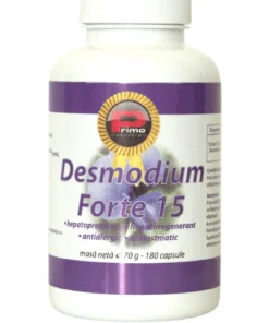 Desmodium Forte 15 (Extract 12:1 de Desmodium Adscendens), 400 mg, 180 capsule